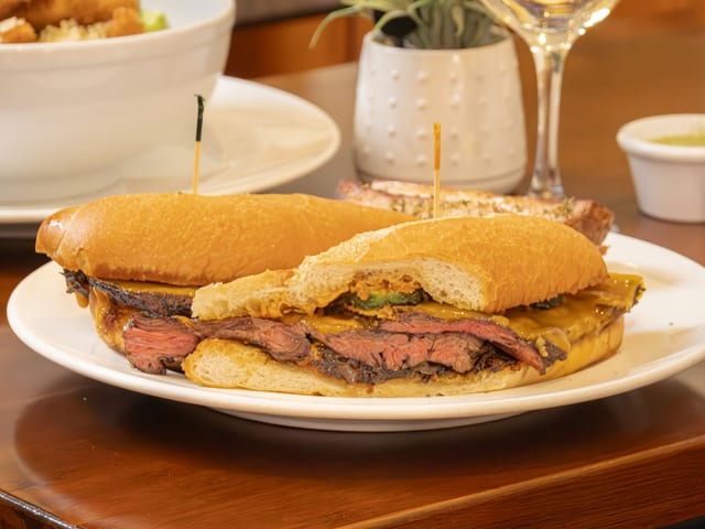 Ricky's Steak Sandwich.
