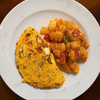 Cajun Omelette
