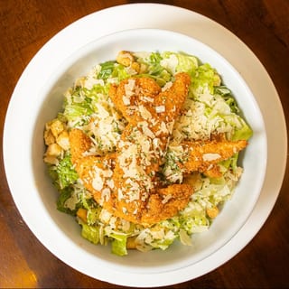 Crispy Chicken Caesar Salad